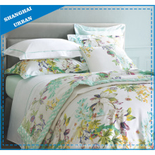 Spring Green Garden Polyester Duvet Cover Set